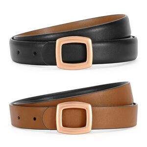 5969 Women Reversible Belt Ladies Waist Belt For Jeans Pants Dresses Coat